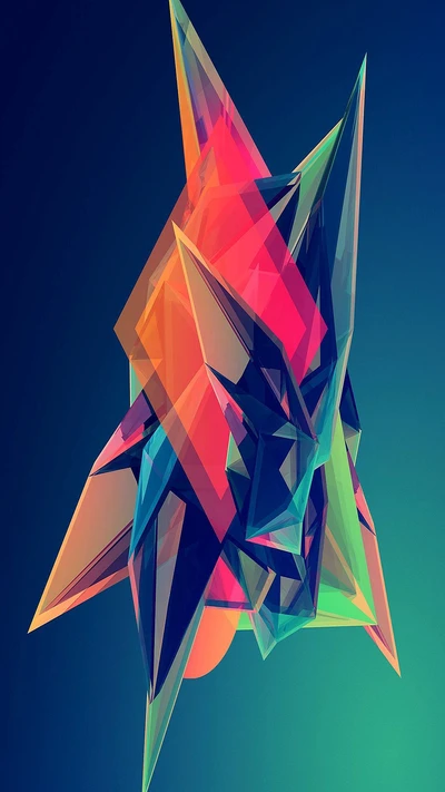 abstracto, colorido, prismatic