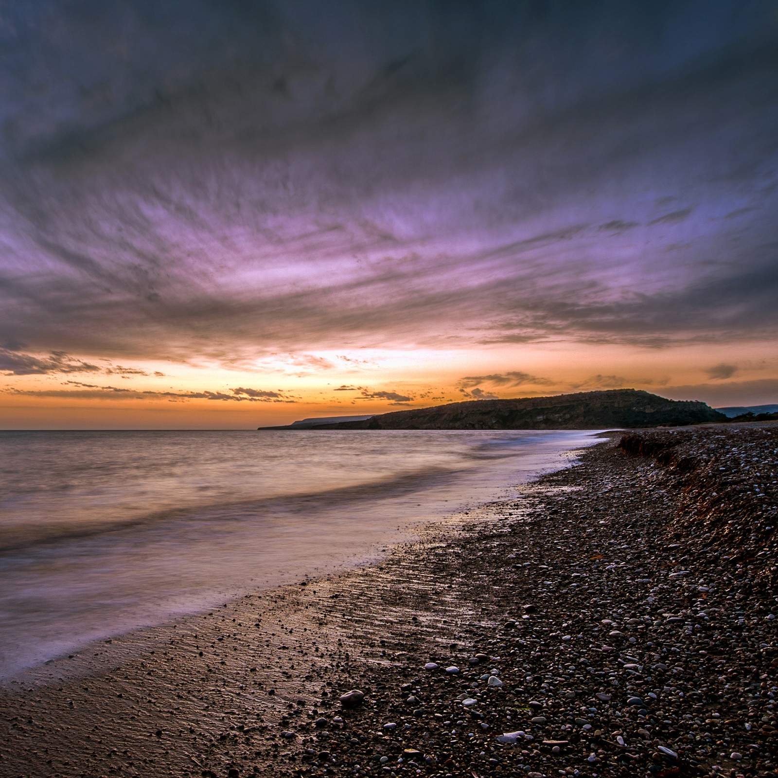 Descargar fondo de pantalla atardecer, tonos