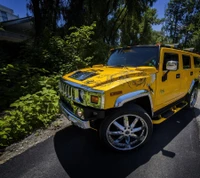 coche, hummer, jeep, offroad