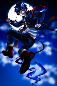 blue exorcist, rin