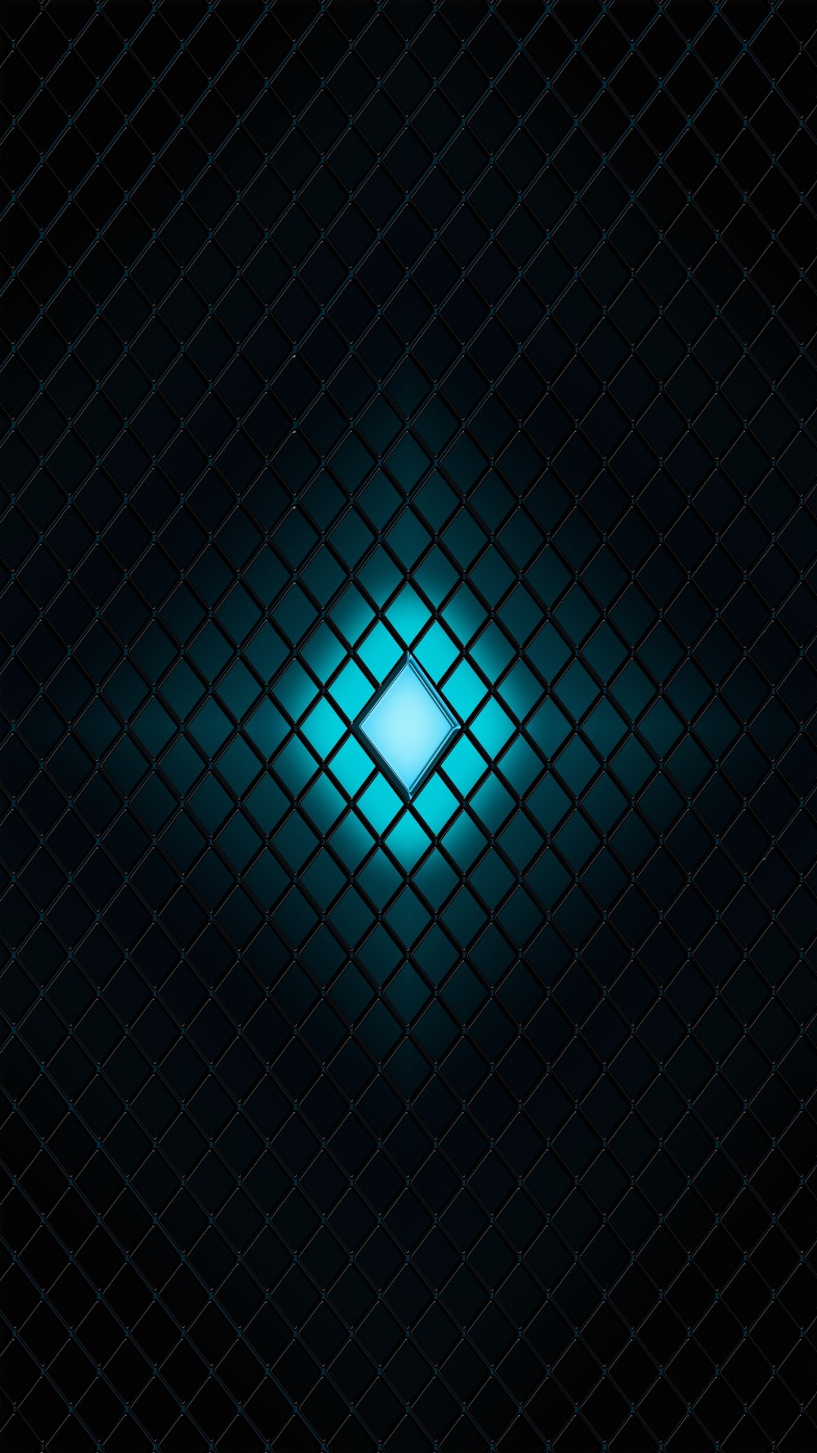 A close up of a blue light shining through a black background (abstract, beauty, blue, hole, light)