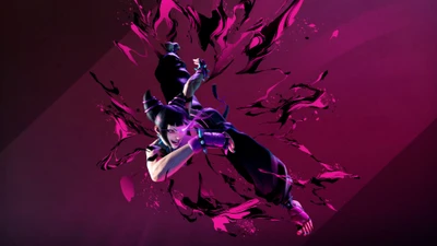 O ataque dinâmico de Juri em Street Fighter 6