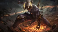 Nightbringer Lee Sin: Prestige Edition Splash Art