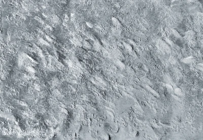 Monochrome Texture of Frosted Glacial Landform