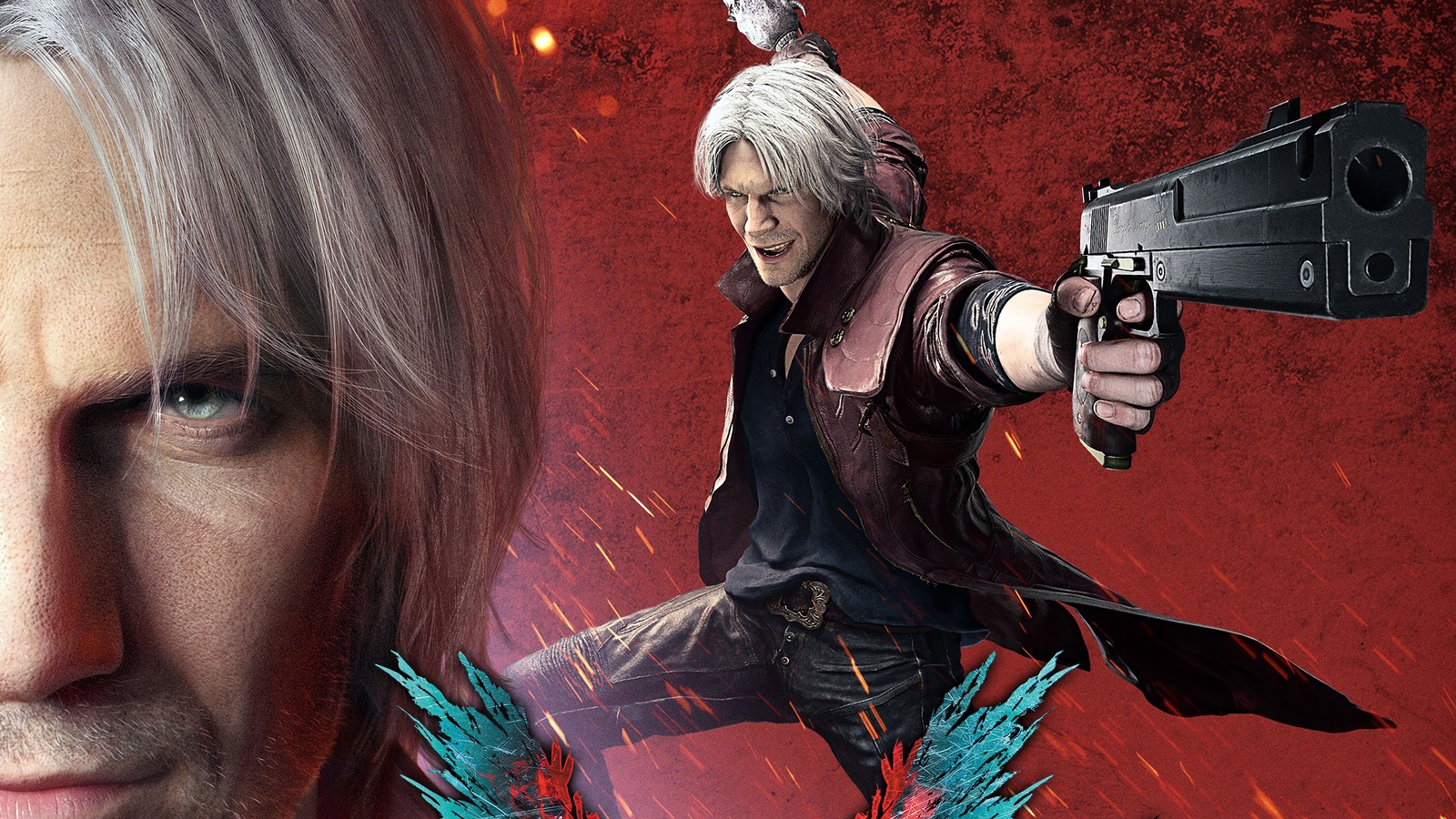 Baixar papel de parede dante, devil may cry 5, jogo de vídeo