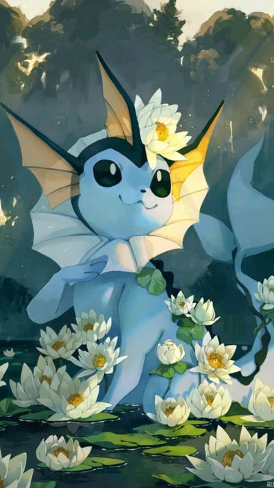 eevee, pokemon, vaporeon