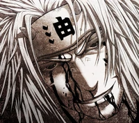 Jiraiya's Intense Expression in Naruto Shippuden