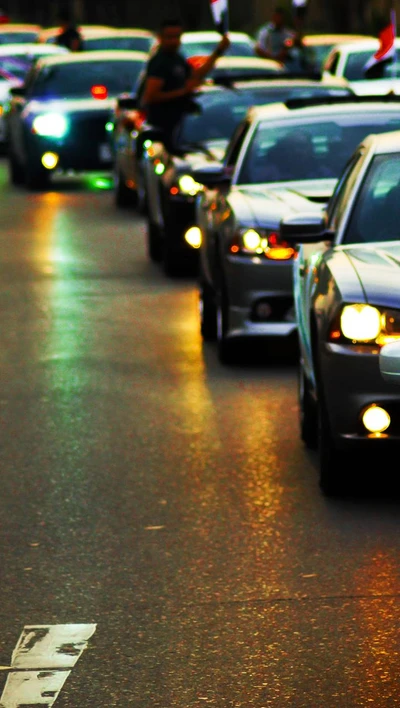 Parade de Dodge Charger en Irak