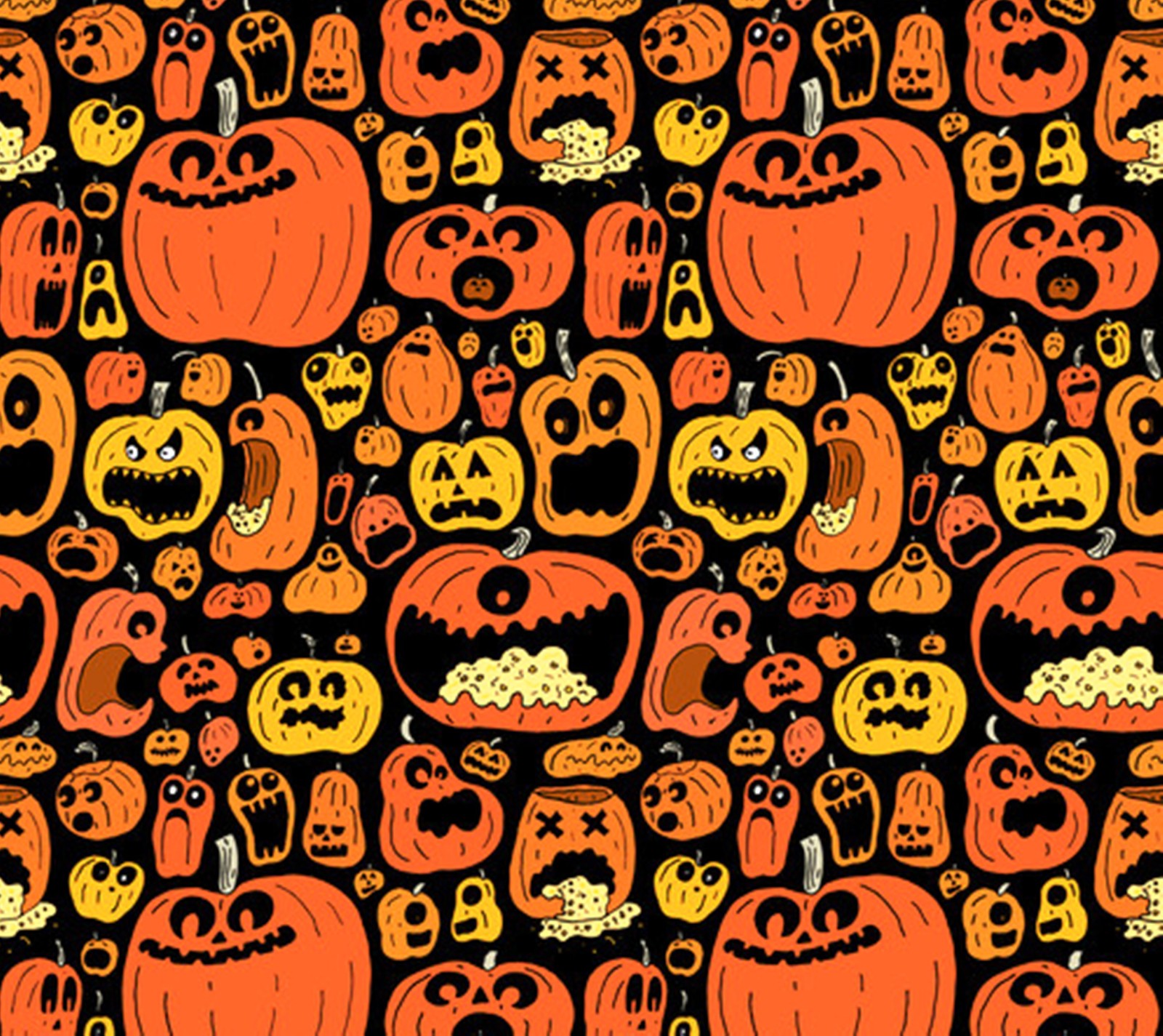 halloween, orange, pumpkin wallpaper