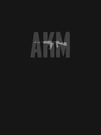 Design minimalista de AKM para entusiastas de PUBG