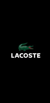 Logo Lacoste : Crocodile iconique et nom de la marque