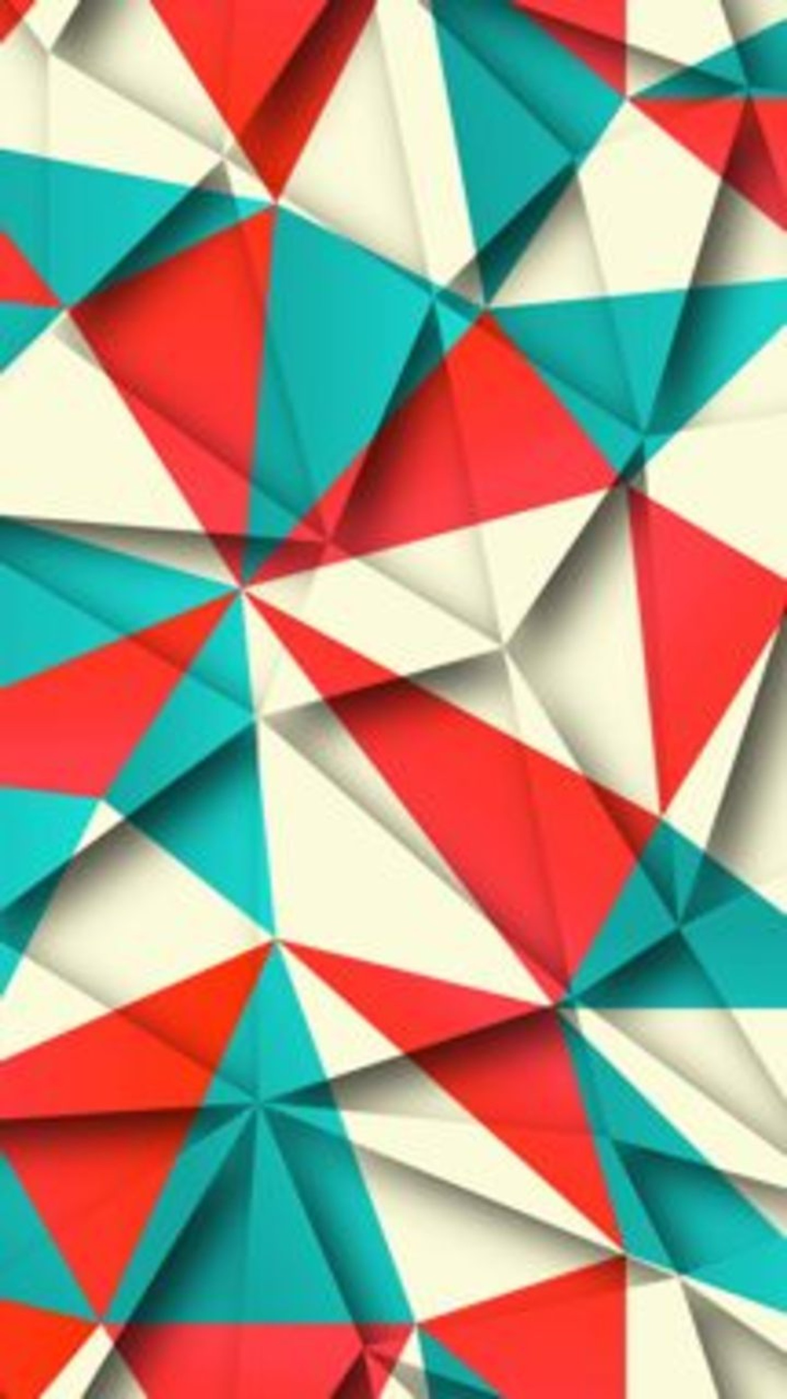 A close up of a colorful background with triangles (abstract, pattern, texture)