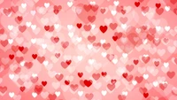 heart, pink, red, pattern, design wallpaper