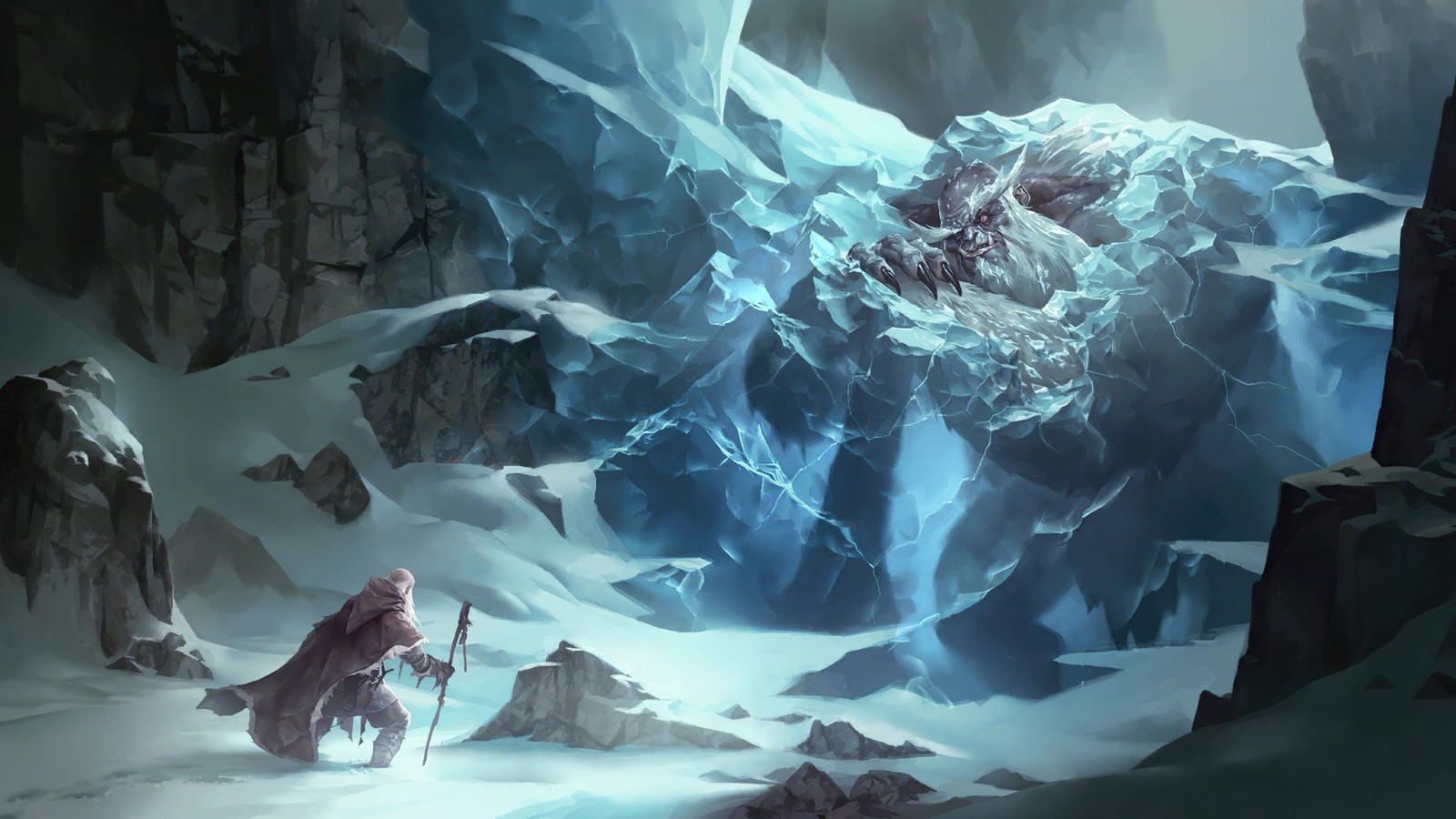 ancient yeti, legends of runeterra, video game Download Wallpaper