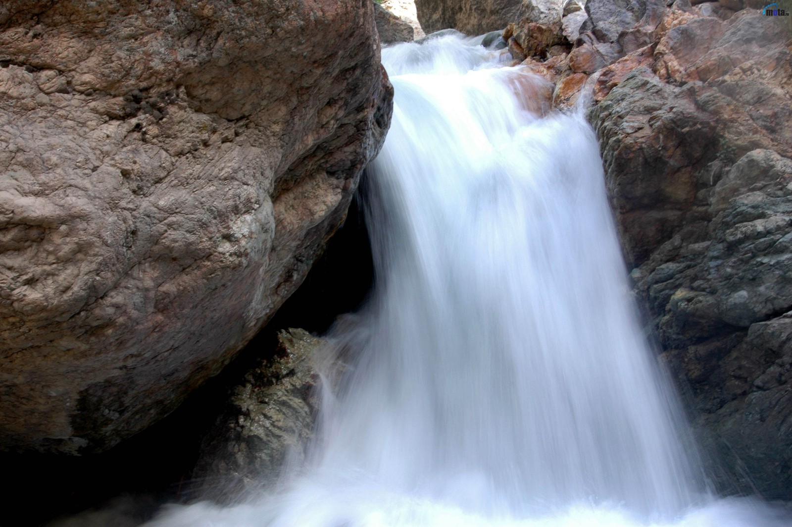 Скачать обои водопад, водоток, водоем, водные ресурсы, вода