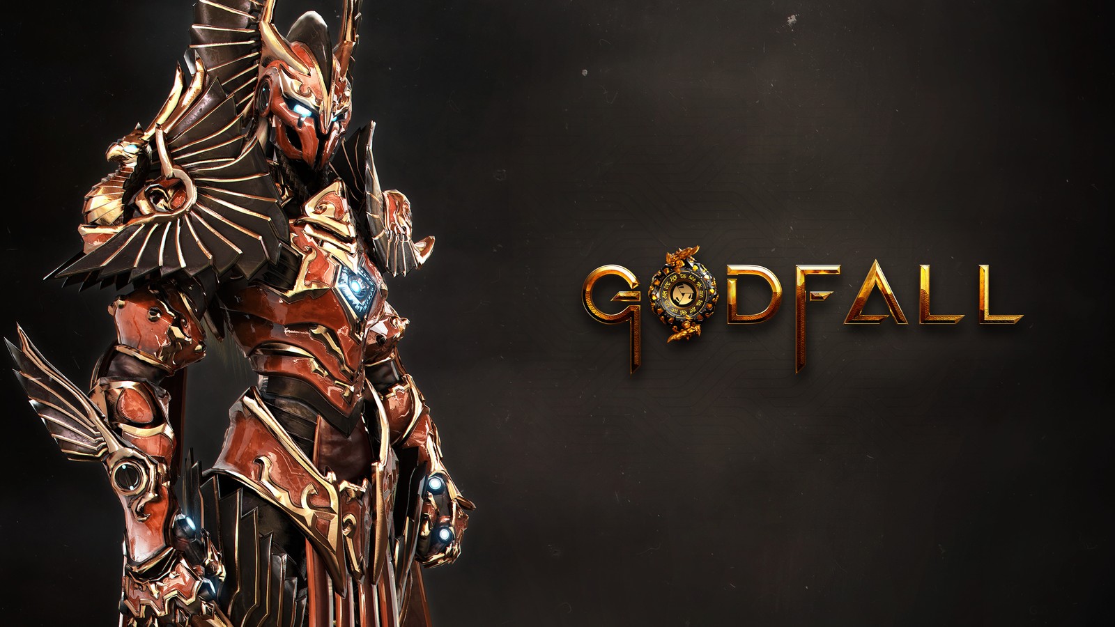 Скачать обои godfall, ps5, playstation 5, фэнтези, видеоигра