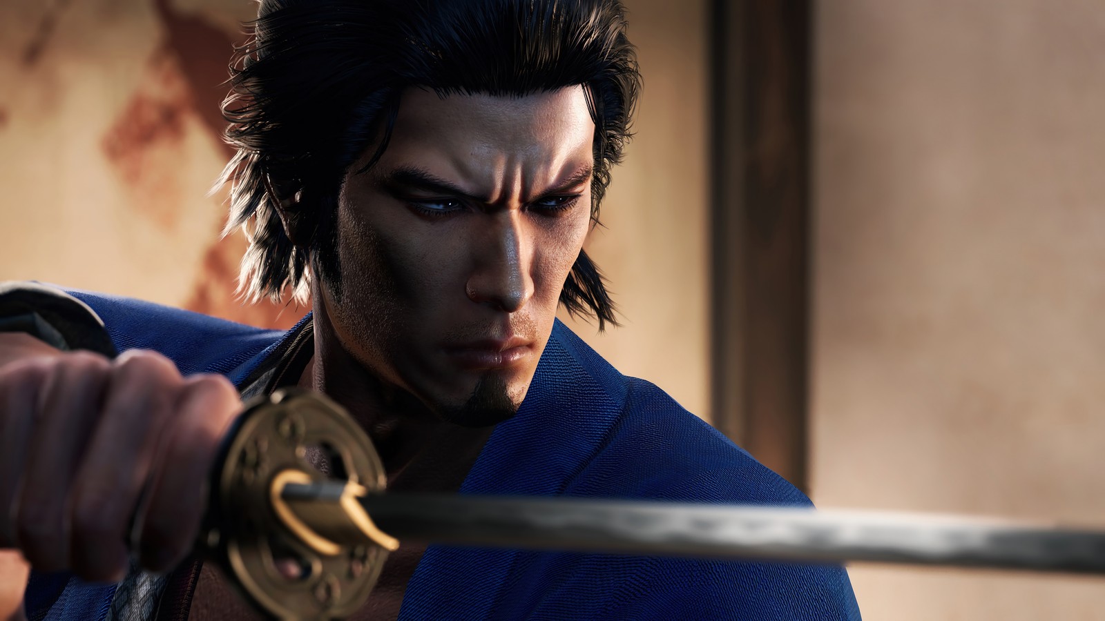 Téléchargez le fond d'écran like a dragon ishin, jeu vidéo, sakamoto ryoma