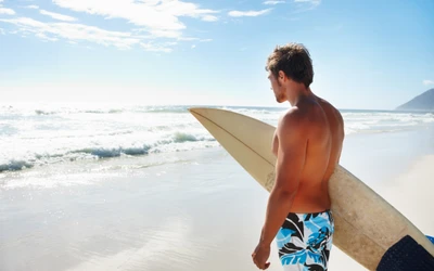 surfing, tabla de surf, vacaciones, verano, playa