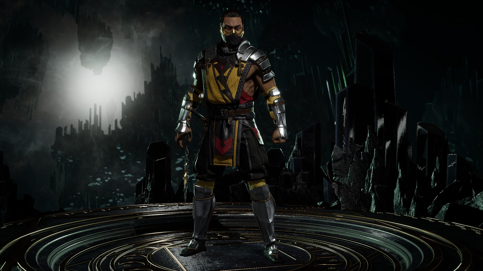 scorpion, mortal kombat 11, video game wallpaper