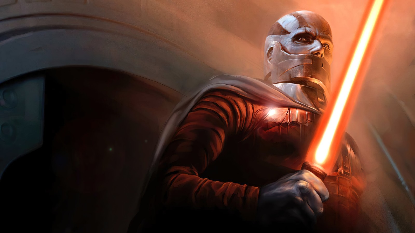 darth malak, lightsaber, star wars knights of the old republic, video game Download Wallpaper