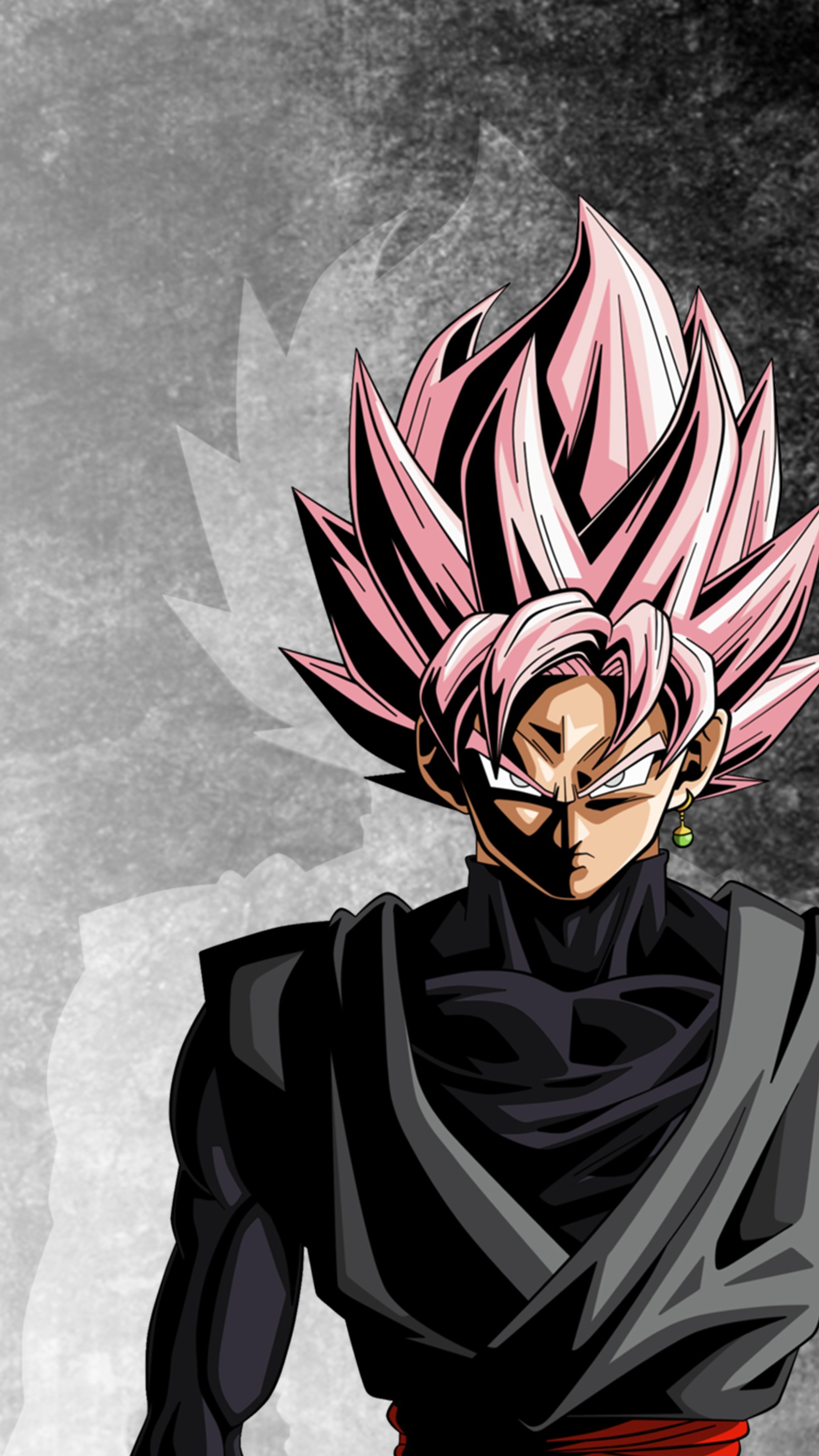 Baixar papel de parede preto, goku negro, dbz, rosa, super