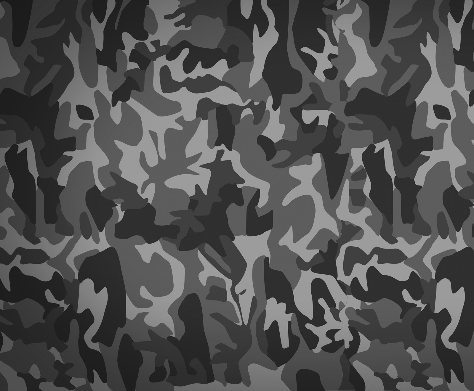 Un gros plan d'un motif de camouflage sur fond noir (armée, camouflage, urbain)