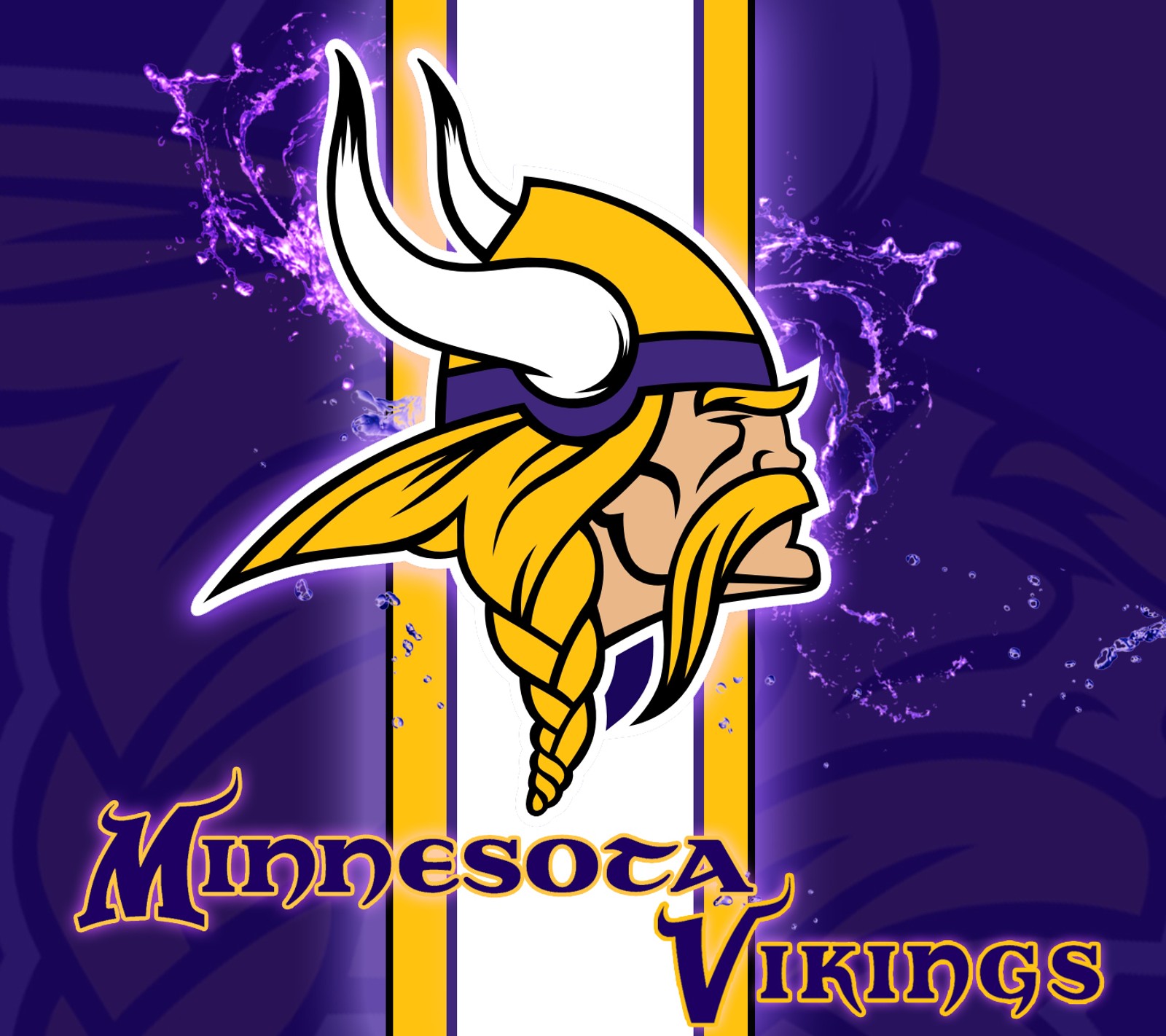 Скачать обои футбол, миннесота викингс, minnesota vikings, nfl, викинги