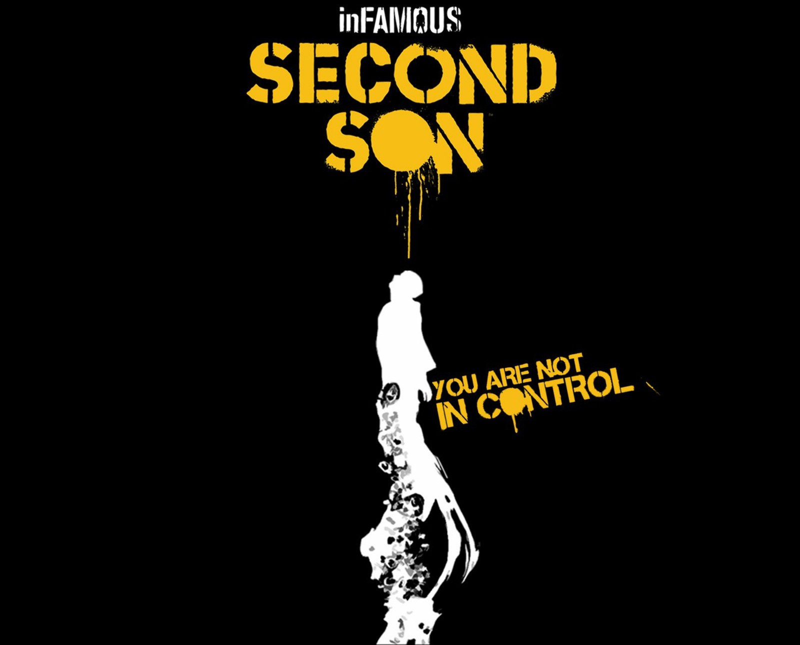 A poster for the infamous second son (infamous, infamous second son, ps4)