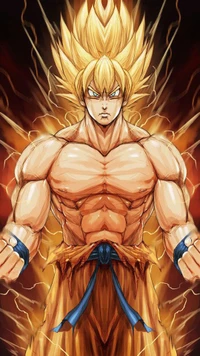 Super Saiyan Goku : Pouvoir Déchaîné