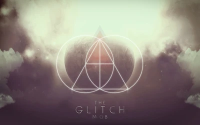 Абстрактный облачный логотип для The Glitch Mob