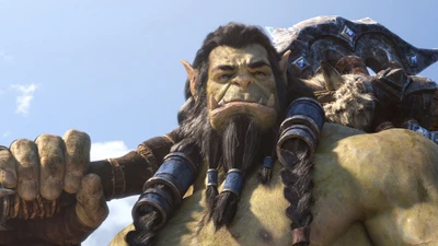 Epischer Orc-Krieger aus World of Warcraft: Schlacht um Azeroth