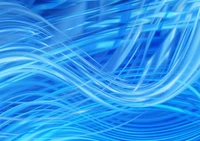 Dynamic Electric Blue Patterns in Technology Graphics