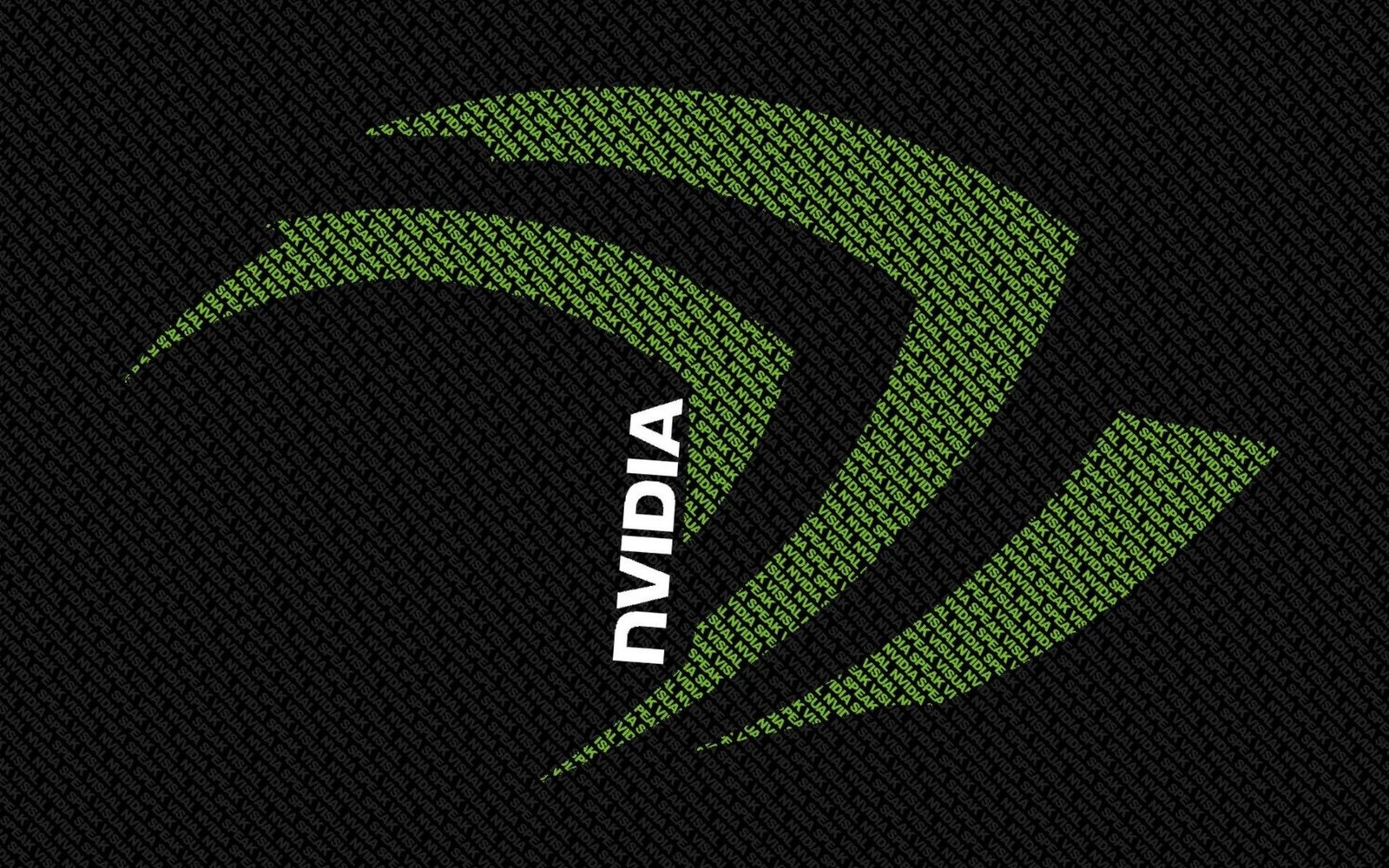 Baixar papel de parede nvidia, geforce, verde, logotipo, texto