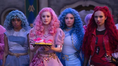 descendants the rise of red, movie, cast