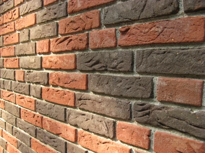 Textured Brick Wall Design in Rich Hues