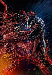 Venom contre Carnage : Duel épique dans Marvel "Qu'il y ait Carnage