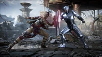 robocop, sheeva, mk11, mortal kombat 11, video game wallpaper