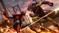 Spider-Man gegen Green Goblin: Episches Duell in Marvel Comics