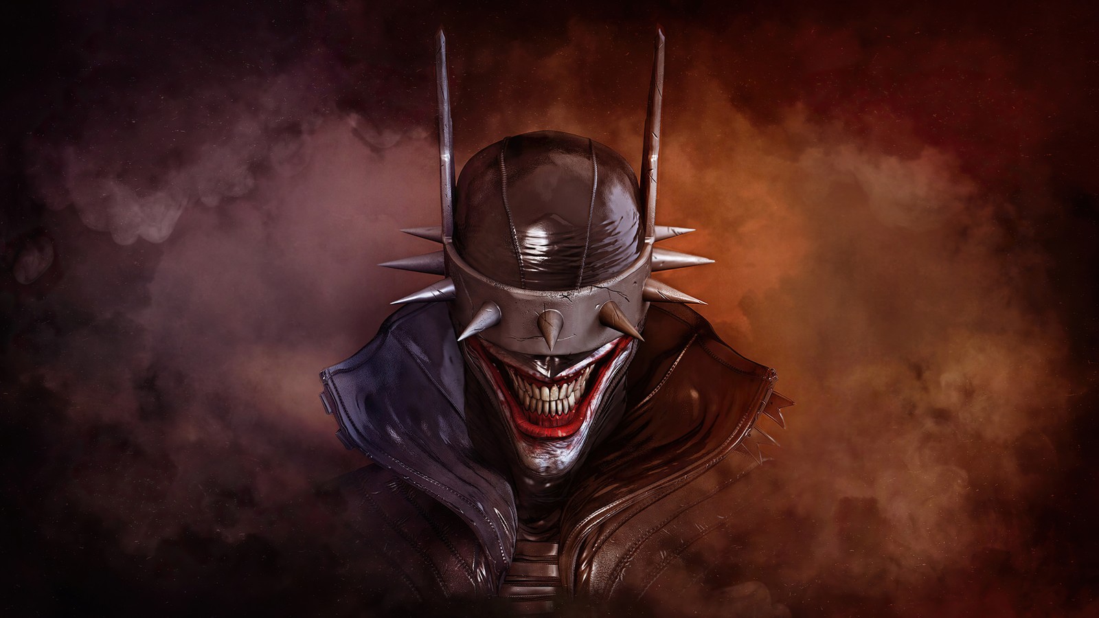 Батман темный рыцарь обои hd обои (бэтмен который смеется, the batman who laughs, dc comics, комиксы, суперзлодей)