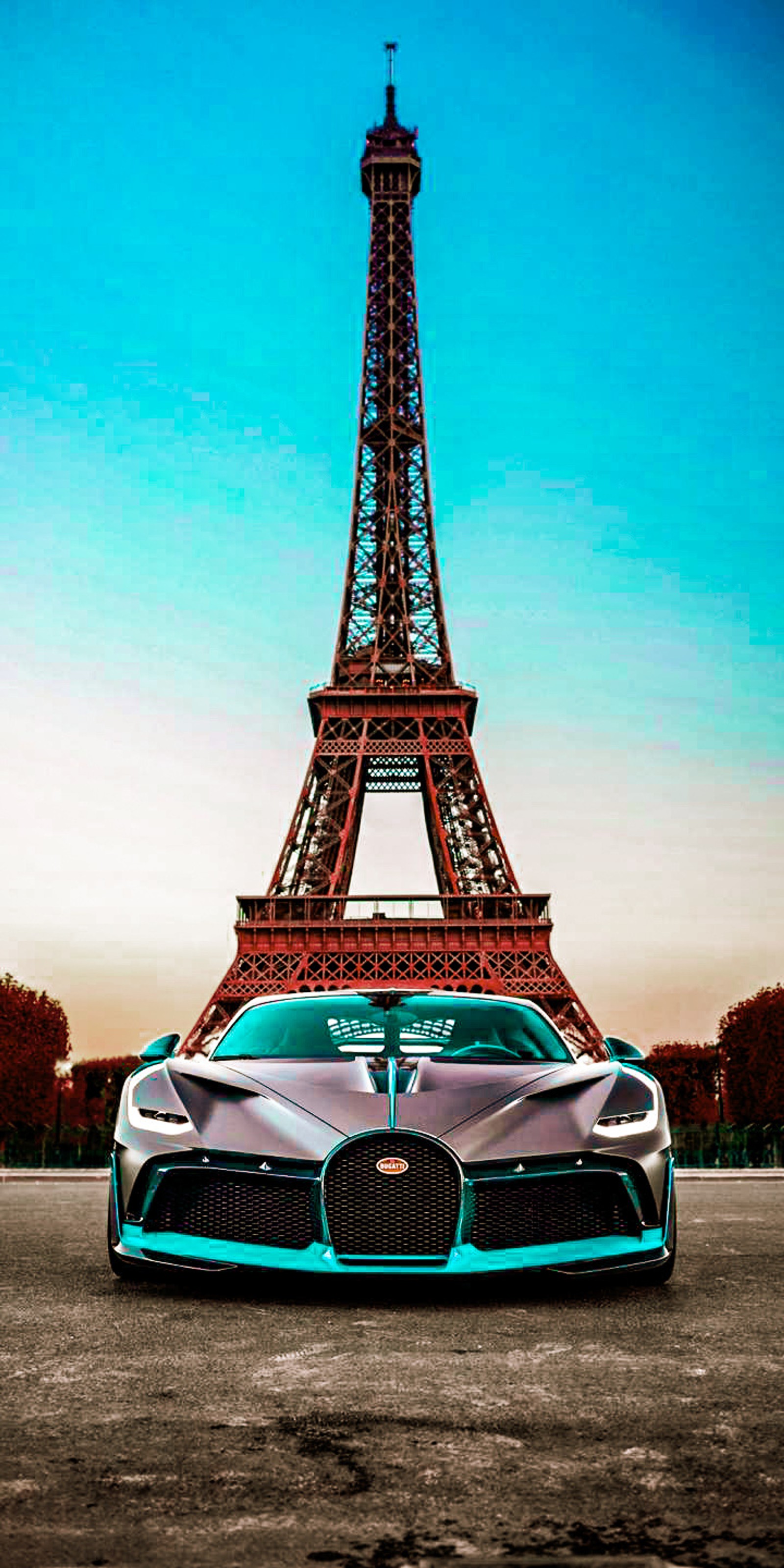 ferrari, paris, lamborgini, car, effiel tower Download Wallpaper