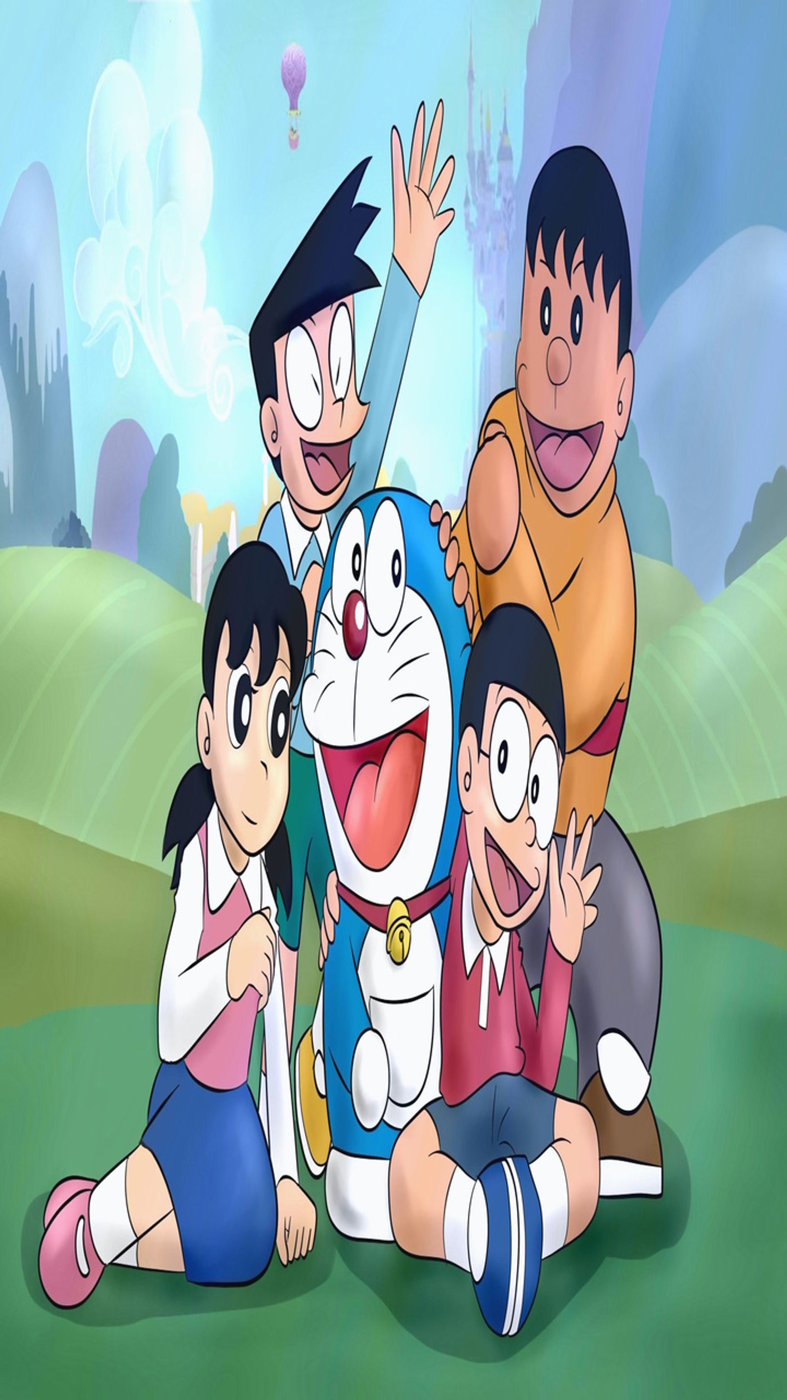 Descargar fondo de pantalla caricatura, doraemon, jian, nobita, shizuoka