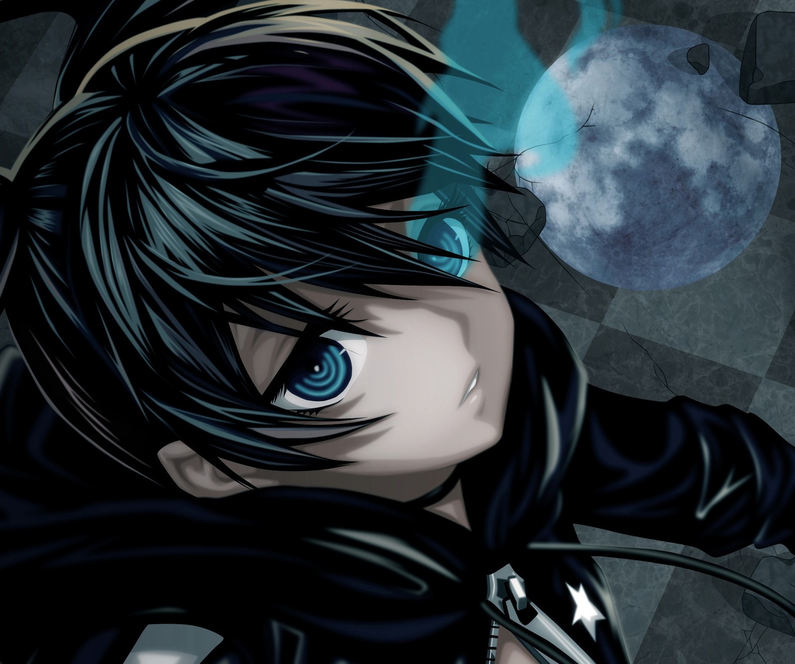 Descargar fondo de pantalla black rock shooter, niña