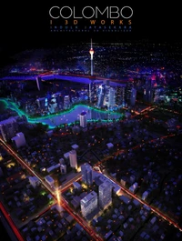 city, colombo, infinity, lights, luxury