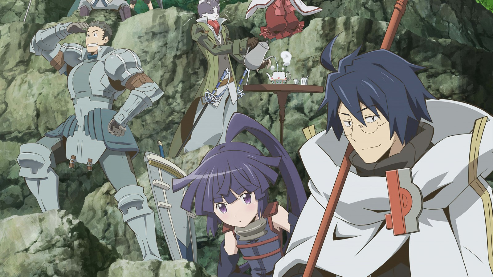 Скачать обои лог горизонт, log horizon, ログホライズン, аниме, anime