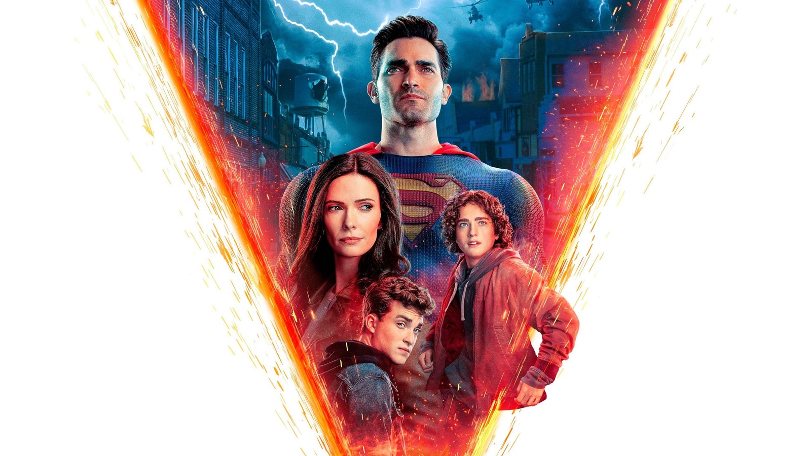 Lade superman lois, serie 2022, staffel 2, tyler hoechlin, elizabeth tulloch Hintergrund herunter