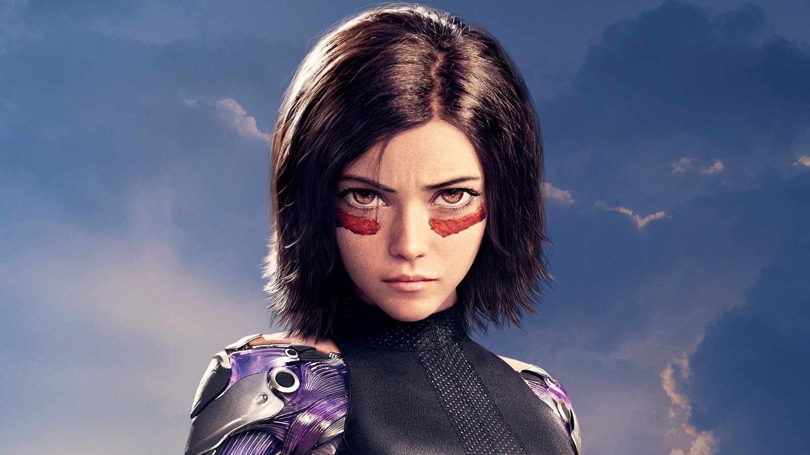 Скачать обои аліта боевой ангел, alita battle angel, фильм