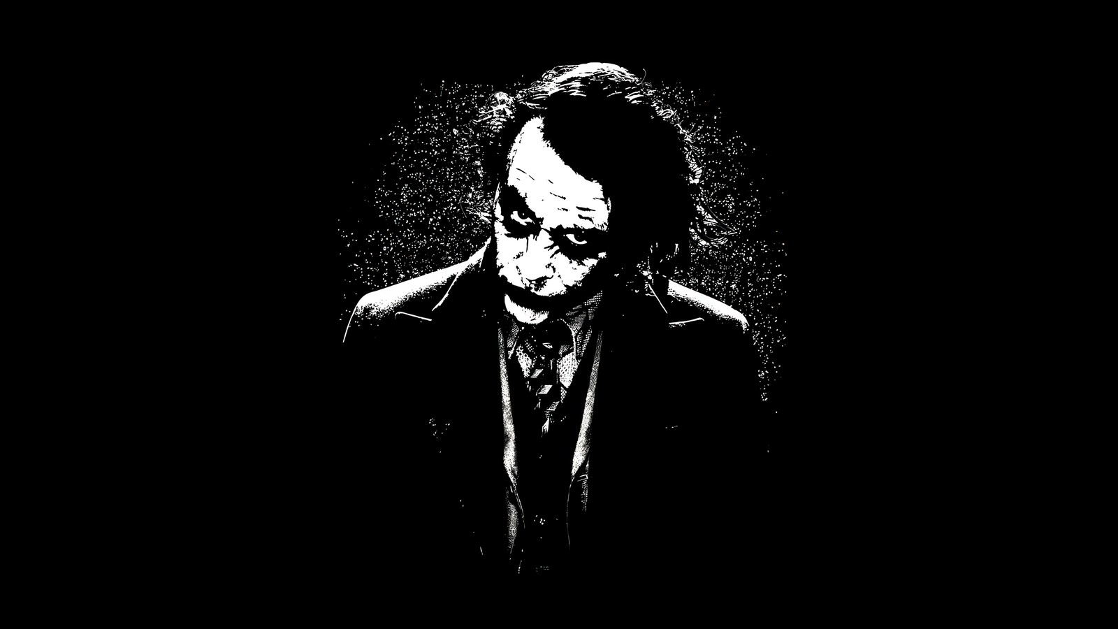 Обои бэтмена темного рыцаря (джокер, joker, суперзлодей, злодей, хитledger)