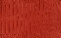 Motif en cuir de crocodile rouge