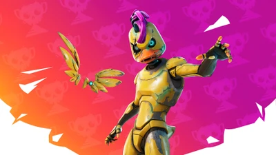 Webster: El campeón aviar listo para la batalla de Fortnite