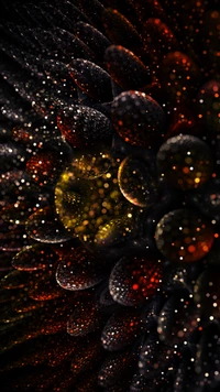 Cosmic Fractal Garden: An Abstract Exploration of Light and Pattern